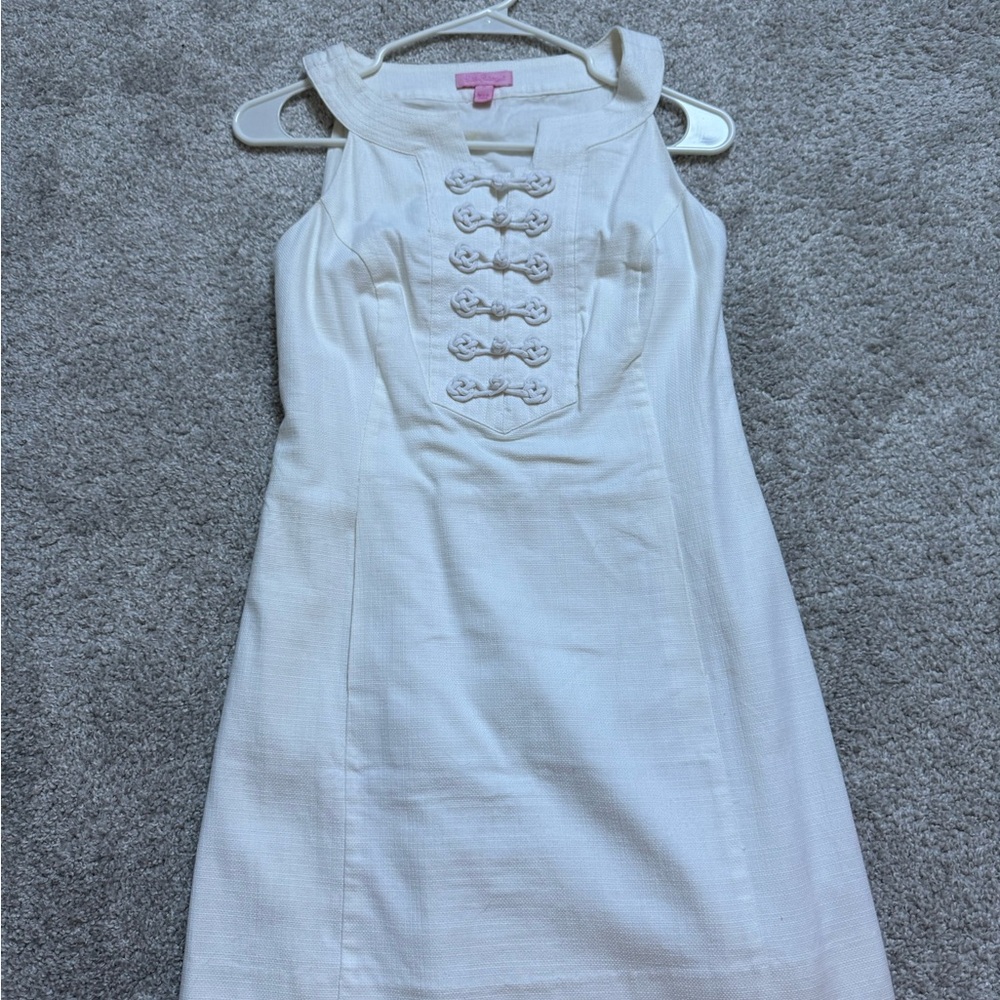 Lilly Pulitzer White Sleeveless Dress